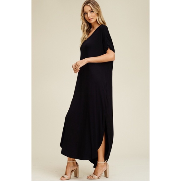 Loose Fit Maxi Dress - Picture 3 of 6